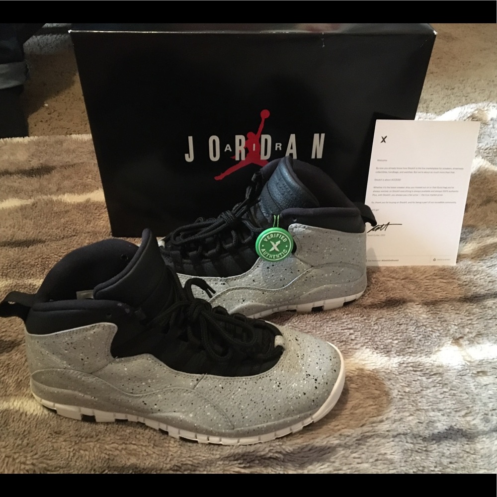 Air Jordan 10 retro “Cement” CLEAN!